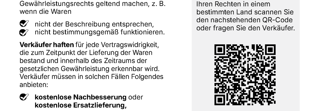 EU-Gewährleistungslabel 2026: Pflichten, Vorgaben und Umsetzung mit Shop 5.8 1 eu gewaehrleistung label shop K43DKZ